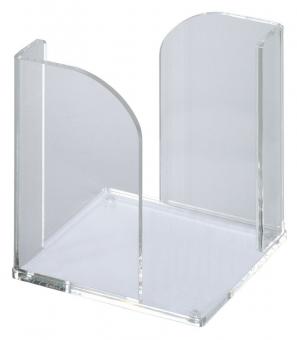 Maul Zettelbox 9 x 9 cm, 102 x 109 x 102 mm, glasklar 