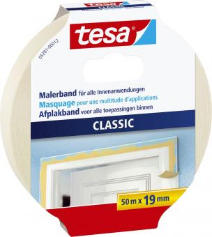 Tesa Klebeband Malerband Krepp Classic 50m x 19mm 