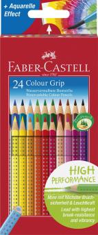 Faber-Castell Buntstift Colour GRIP 24 Farben 