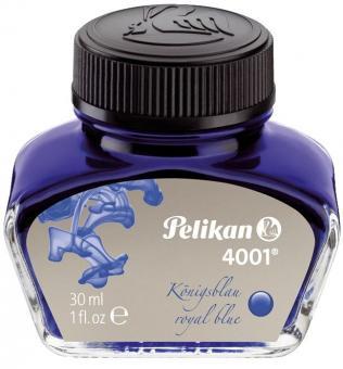 Pelikan Tinte 4001® - 30 ml Glas, königsblau 