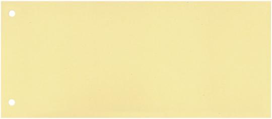 Trennstreifen - 190 g/qm Karton, gelb, 100 Stück 