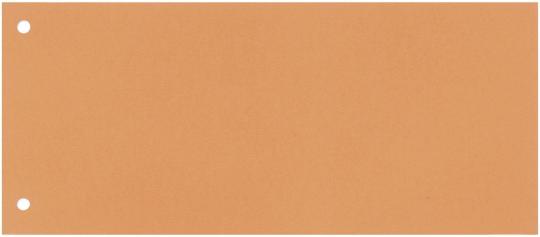 Trennstreifen - 190 g/qm Karton, orange, 100 Stück 