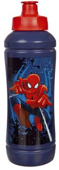 Trinkflasche Spiderman - 450 ml, Kunststoff 