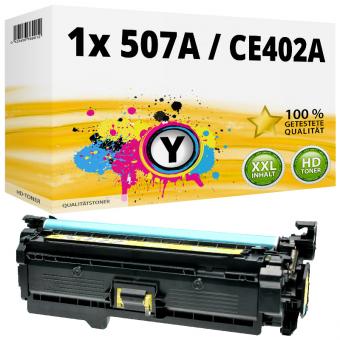 Alternativ HP Toner 507A / CE402A Yellow/Gelb 