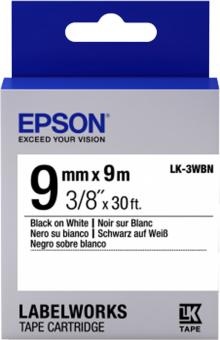 Original Epson Schriftbandkassette LK-3WBN 9mm 