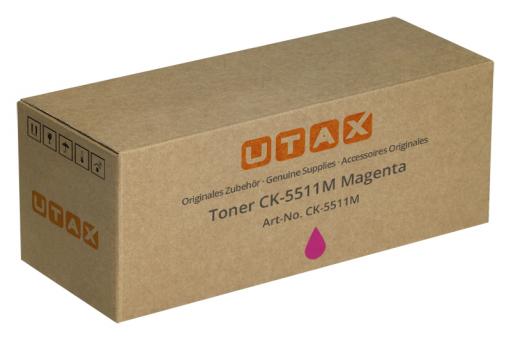 Original Utax Toner CK-5511M 1T02R5BUT0 Magenta 