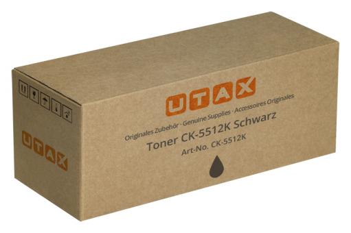 Original Utax Toner CK-5512K 1T02R60UT0 Schwarz 