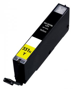 Alternativ Canon Druckerpatronen CLI-551 Yellow/Gelb (mit chip) 