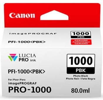 Original Canon Patronen PFI-1000PBK Fotoschwarz 