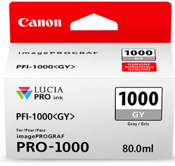Original Canon Patronen PFI-1000GY Grau 
