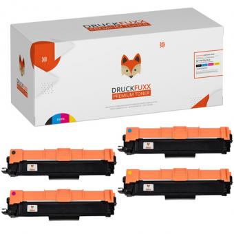 Druckfuxx Premium Toner Multipack Set 4 Toner für Brother TN-247 