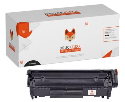 Druckfuxx Premium Toner für HP Q2612A 12A Schwarz 