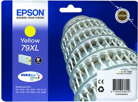 Original Epson Patronen 79XL C13T79044010 Gelb/Yellow 