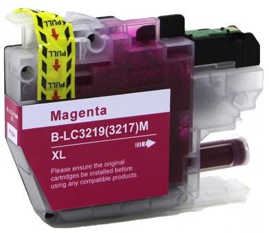 XL Alternativ Brother Patronen LC-3219-M Magenta 