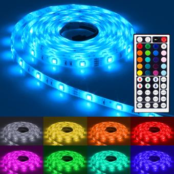 LED Strip Band Streifen 5m Wasserfest 30 LED/m RGB SMD-5050 