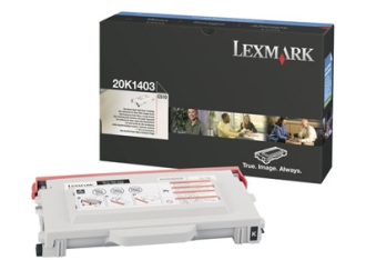 XL Original Lexmark Toner 20K1403 Schwarz 