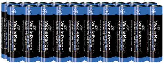 MediaRange Alkaline Batterie AA - 20 Stück 