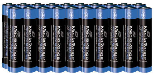 MediaRange Alkaline Batterie AAA - 20 Stück 