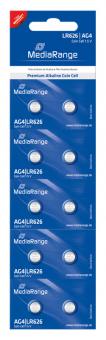 MediaRange Alkaline Knopfzelle AG4 - 10 Stück 