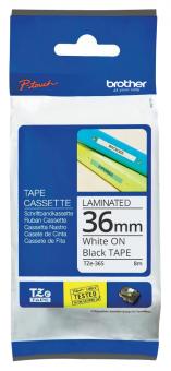 Original Brother Schriftbandkassette TZE-365 36mm laminiert 