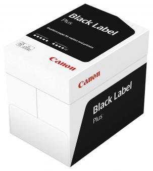 Canon Druckerpapier Black Label Plus, A4, 80g/qm, hochweiß, 2500 Blatt 