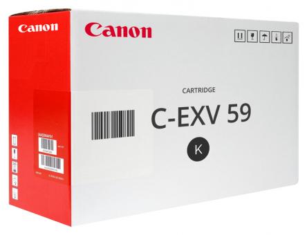 Original Canon Toner C-EXV 59 / 3760C002 Schwarz 