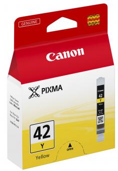 Original Canon CLI-42-Y Druckerpatrone Yellow/Gelb 