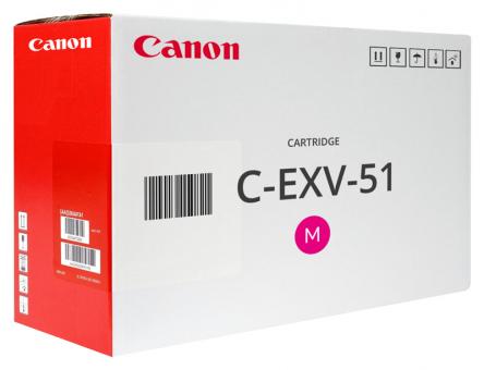 Original Canon Toner C-EXV 51 L M 0486C002 Magenta 