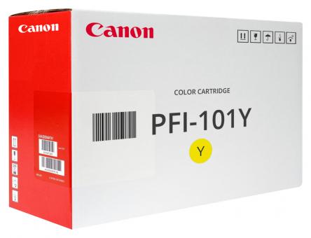 Original Canon Patronen PFI-101Y 0886B001 Gelb 