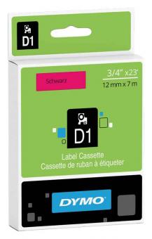 Original Dymo D1 Etiketten Label Cassette 45017 12mm x 7m 