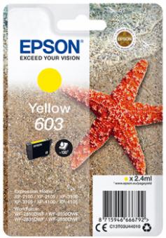 Original Epson Patronen 603 (Seestern) Gelb 