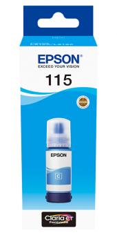 Original Epson Tinte 115 Cyan (C13T07D24A) 