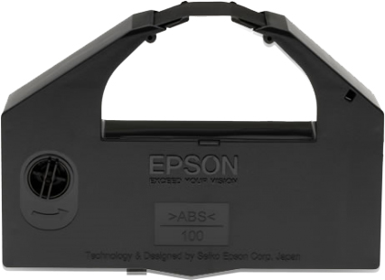 Original Epson Schriftbandkassette C13S015066 Schwarz 