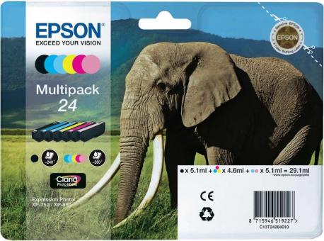 Original Patronen Epson T2428 (Elefant) Set 