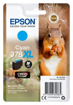 Original Epson Patronen 378 XL (Eichhörnchen) Cyan 
