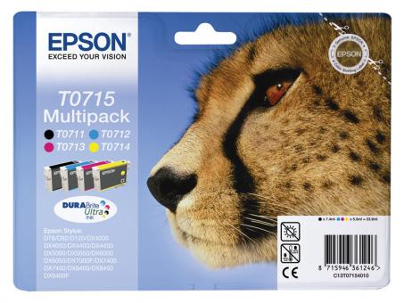 Original Epson Patronen T0715 Multipack 