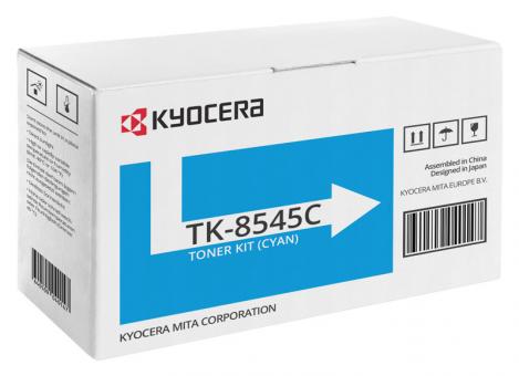 Original Kyocera Toner TK-8545C / 1T02YMCNL0 Cyan 
