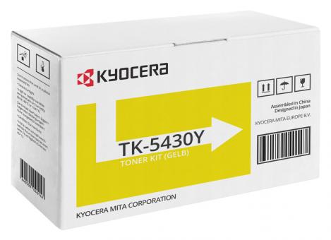 Original Kyocera Toner TK-5430Y / 1T0C0AANL1 Gelb 