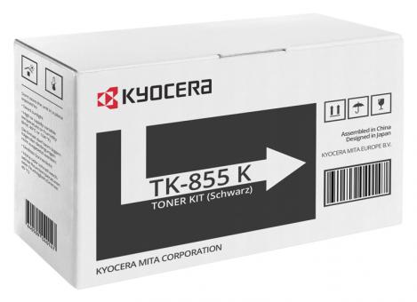 Original Kyocera Toner TK-855K 1T02H70EU0 Schwarz 