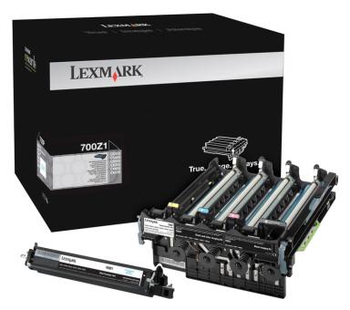 Original Lexmark Imaging Kit 700Z1 70C0Z10 Schwarz 