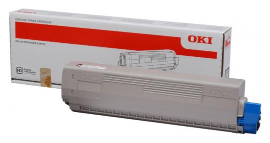 Original Oki Toner 44844508 Schwarz 