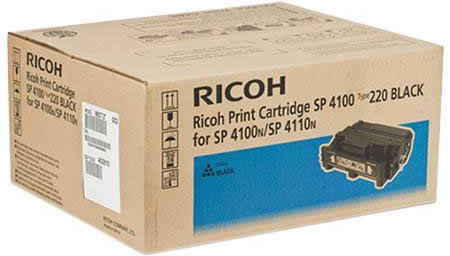 Original Ricoh Toner 402810 / SP 4100 Type 220 Schwarz 