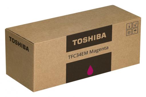 Original Toshiba Toner TFC34EM Magenta 