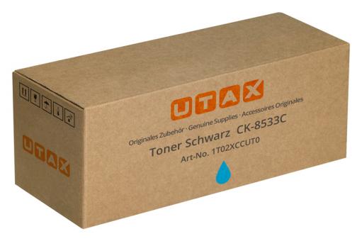 Original Utax Toner CK-8533C 1T02XCCUT0 Cyan 