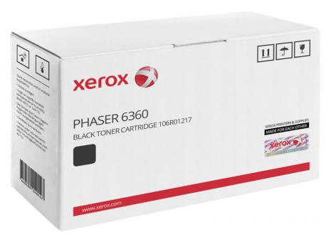 Original Xerox Toner 106R01217 Schwarz 