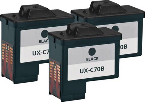 3x Alternativ Sharp Patronen UX  C70 B 