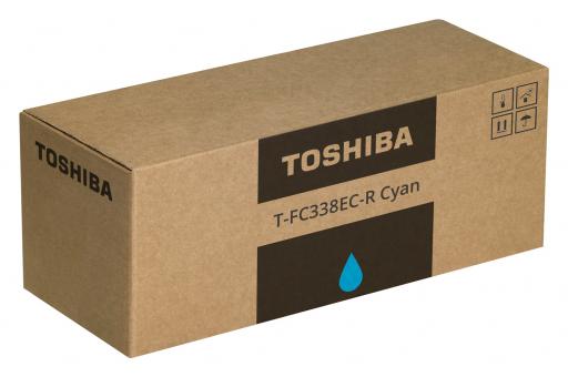 Original Toshiba Toner T-FC 338 EC-R / 6B0000000920 Cyan 