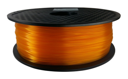 ABS Filament 1,75 mm - Orange Transparent - 1 kg 